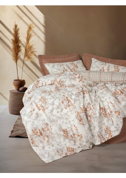 Çift Kişilik Modeline Nevresim Takımı Lamina Tarçın