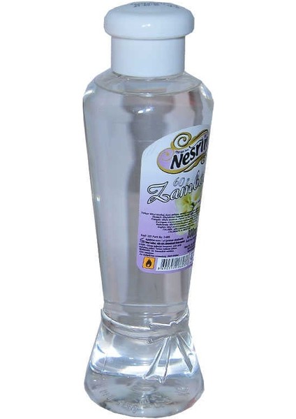 Zambak Kolonyası 60 Derece Pet Şişe Beyaz 300 ml
