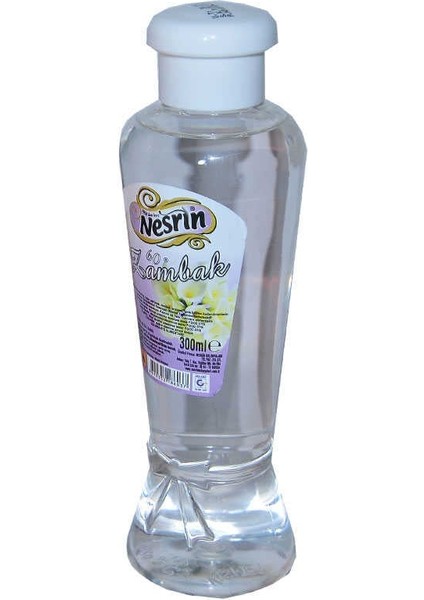 Zambak Kolonyası 60 Derece Pet Şişe Beyaz 300 ml
