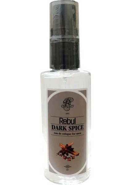 Dark Spice Kolonya 80 Derece Pet Şişe Sprey 50 ml