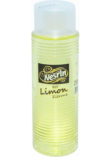 Limon Kolonyası 80 Derece Pet Şişe 250 ml