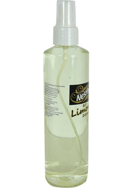 Limon Kolonyası 80 Derece Pet Şişe Sprey 250 ml