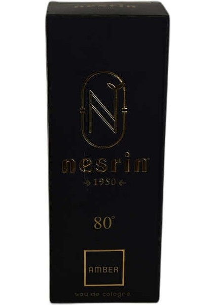 Amber Kolonyası 80 Derece Özel Seri Kutulu Pet Şişe 400 ml - Eau De Cologne