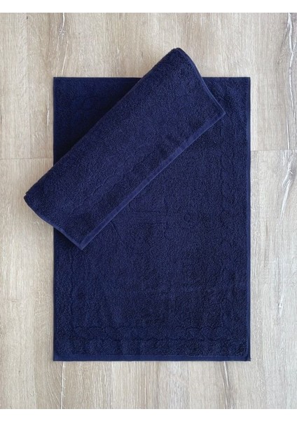 Mulvxurg URG02 Jakarlı Paspas Seti Capa Lacivert 2li 50 x 70 (Mulvix)