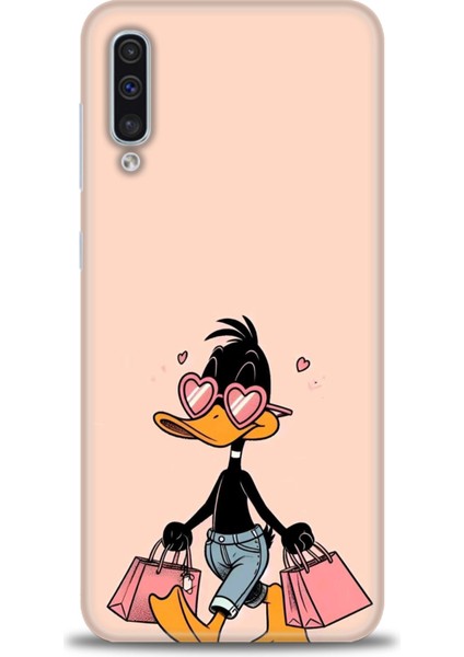 Samsung Galaxy A30S Hd Baskılı Kılıf + Seramik Tam Kaplayan Ekran Koruyucu 405