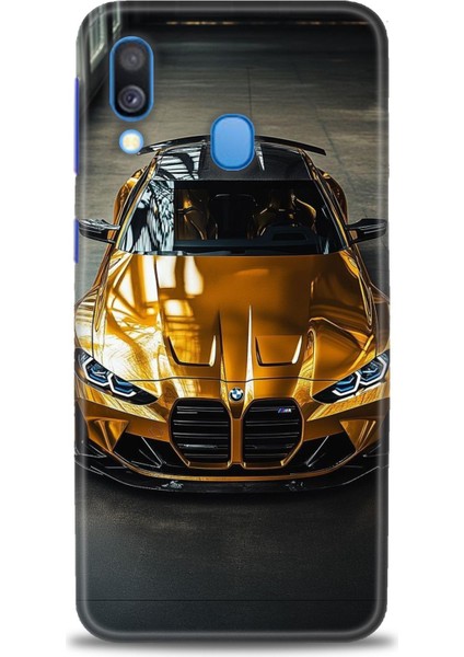 Samsung Galaxy A40 Hd Baskılı Kılıf + Seramik Tam Kaplayan Ekran Koruyucu 489