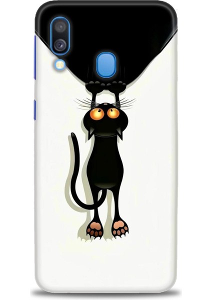 Samsung Galaxy A40 Hd Baskılı Kılıf + Seramik Tam Kaplayan Ekran Koruyucu 61