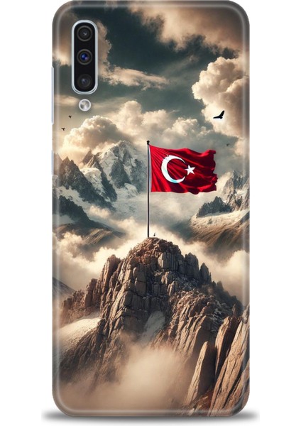 Samsung Galaxy A50S Hd Baskılı Kılıf + Seramik Tam Kaplayan Ekran Koruyucu 34