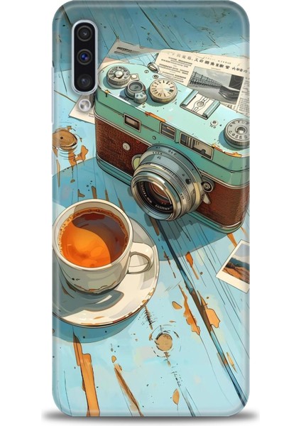Samsung Galaxy A50S Hd Baskılı Kılıf + Seramik Tam Kaplayan Ekran Koruyucu 269