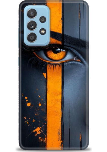Samsung Galaxy A52S 5g Hd Baskılı Kılıf + Seramik Tam Kaplayan Ekran Koruyucu 142