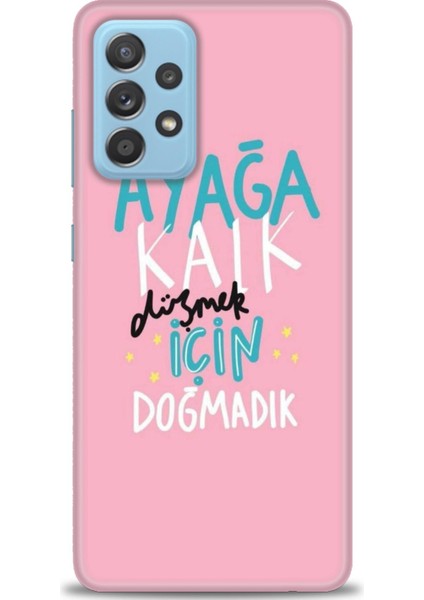 Samsung Galaxy A52S 5g Hd Baskılı Kılıf + Seramik Tam Kaplayan Ekran Koruyucu 161