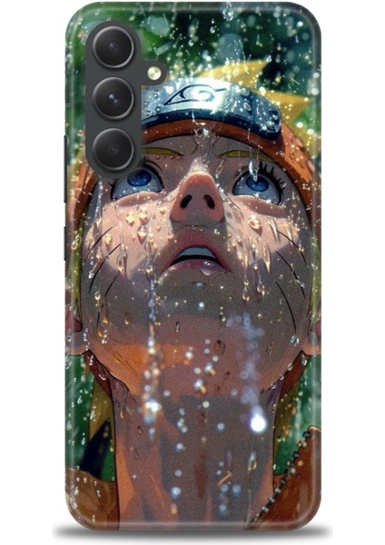 Samsung Galaxy A54 Hd Baskılı Kılıf + Seramik Tam Kaplayan Ekran Koruyucu 258