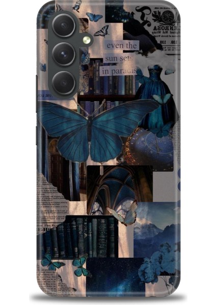 Samsung Galaxy A54 Hd Baskılı Kılıf + Seramik Tam Kaplayan Ekran Koruyucu 207