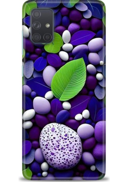 Samsung Galaxy A71 Hd Baskılı Kılıf + Seramik Tam Kaplayan Ekran Koruyucu 341