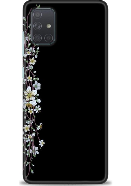 Samsung Galaxy A71 Hd Baskılı Kılıf + Seramik Tam Kaplayan Ekran Koruyucu 137