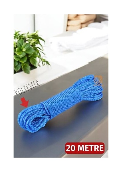 20 Metre Çamaşır Ipi Polyester