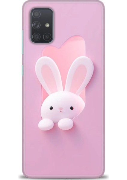 Samsung Galaxy A71 Hd Baskılı Kılıf + Seramik Tam Kaplayan Ekran Koruyucu 74