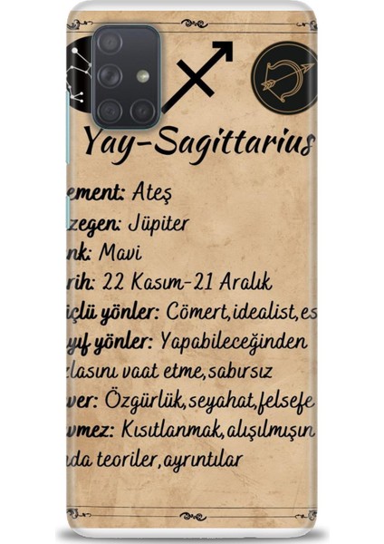 Samsung Galaxy A71 Hd Baskılı Kılıf + Seramik Tam Kaplayan Ekran Koruyucu 474