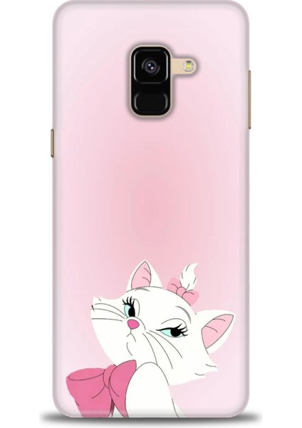 Samsung Galaxy A8 2018 Hd Baskılı Kılıf + Seramik Tam Kaplayan Ekran Koruyucu 211