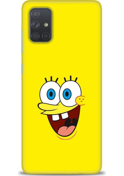 Samsung Galaxy A71 Hd Baskılı Kılıf + Seramik Tam Kaplayan Ekran Koruyucu 451