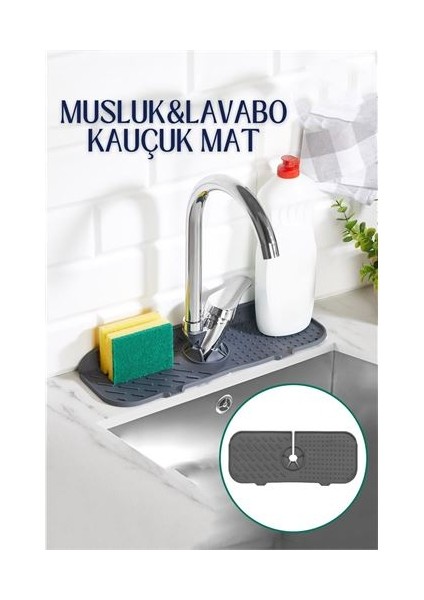 Silikon Lavabo Batarya Matı