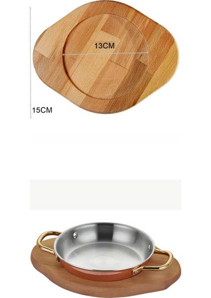 Ahşap Sahan Altlığı 2 Adet 13 cm fiyatları