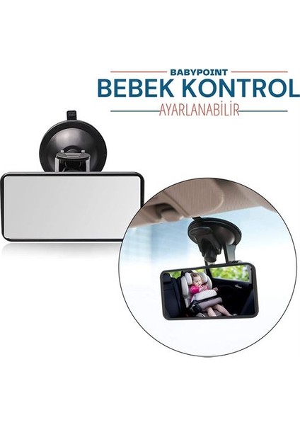 Babypoint Ayarlanabilir Bebek Kontrol Aynası