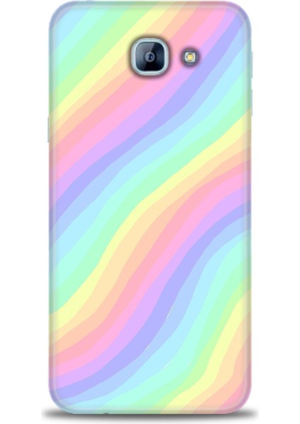 Samsung Galaxy A8 2016 Hd Baskılı Kılıf + Seramik Tam Kaplayan Ekran Koruyucu 427