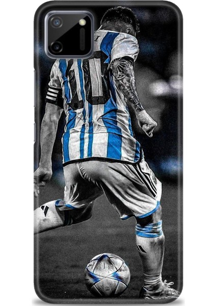 Realme C11 Kılıf Hd Baskılı Kılıf + Seramik Tam Kaplayan Ekran Koruyucu 11
