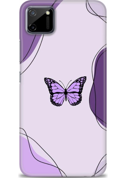 Realme C11 Kılıf Hd Baskılı Kılıf + Seramik Tam Kaplayan Ekran Koruyucu 182