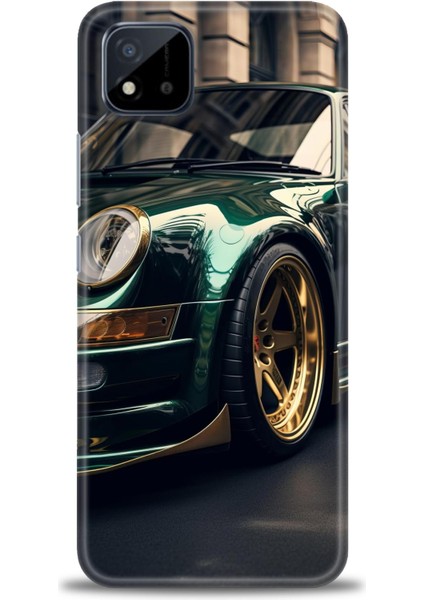 Realme C11 2021 Kılıf Hd Baskılı Kılıf + Seramik Tam Kaplayan Ekran Koruyucu 486