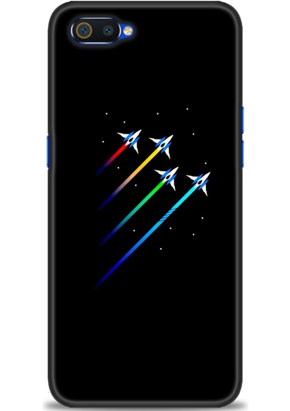 Realme C2 Kılıf Hd Baskılı Kılıf + Seramik Tam Kaplayan Ekran Koruyucu 389