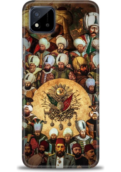 Realme C11 2021 Kılıf Hd Baskılı Kılıf + Seramik Tam Kaplayan Ekran Koruyucu 468