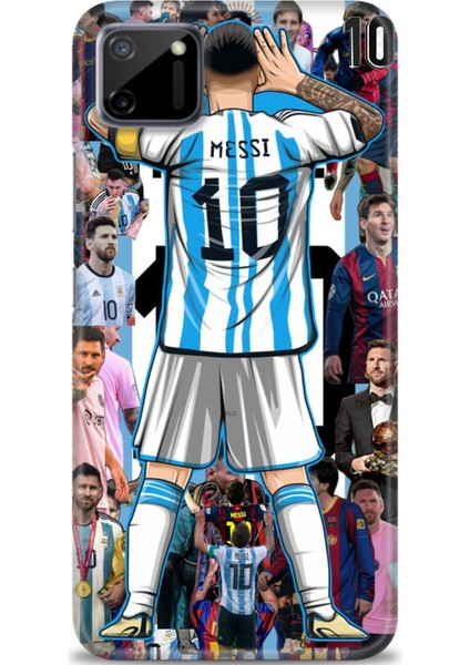Realme C11 Kılıf Hd Baskılı Kılıf + Seramik Tam Kaplayan Ekran Koruyucu 17