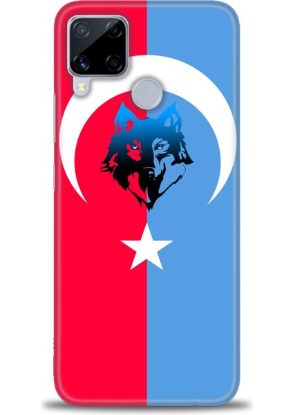 Realme C15 Kılıf Hd Baskılı Kılıf + Seramik Tam Kaplayan Ekran Koruyucu 462