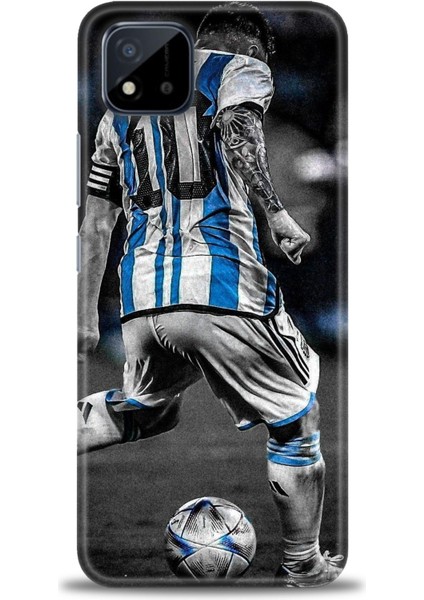 Realme C11 2021 Kılıf Hd Baskılı Kılıf + Seramik Tam Kaplayan Ekran Koruyucu 11