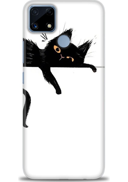 Realme C25S Kılıf Hd Baskılı Kılıf + Seramik Tam Kaplayan Ekran Koruyucu 63