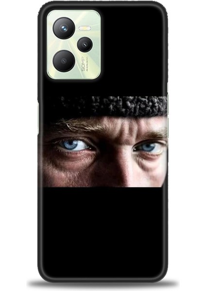 Realme C35 Kılıf Hd Baskılı Kılıf + Seramik Tam Kaplayan Ekran Koruyucu 28