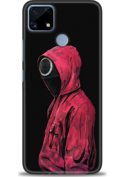 Realme C25S Kılıf Hd Baskılı Kılıf + Seramik Tam Kaplayan Ekran Koruyucu 282