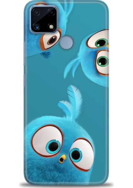 Realme C25S Kılıf Hd Baskılı Kılıf + Seramik Tam Kaplayan Ekran Koruyucu 364
