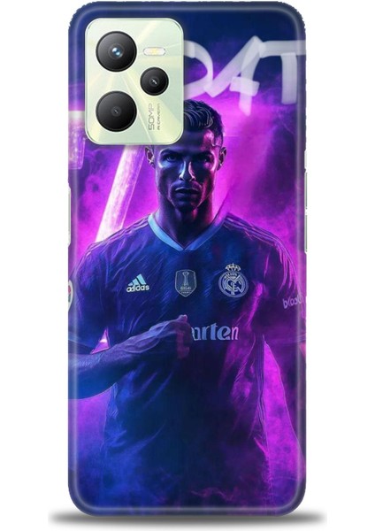 Realme C35 Kılıf Hd Baskılı Kılıf + Seramik Tam Kaplayan Ekran Koruyucu 9