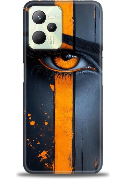 Realme C35 Kılıf Hd Baskılı Kılıf + Seramik Tam Kaplayan Ekran Koruyucu 142