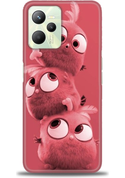 Realme C35 Kılıf Hd Baskılı Kılıf + Seramik Tam Kaplayan Ekran Koruyucu 370