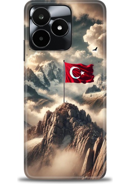 Realme C53 Kılıf Hd Baskılı Kılıf + Seramik Tam Kaplayan Ekran Koruyucu 34