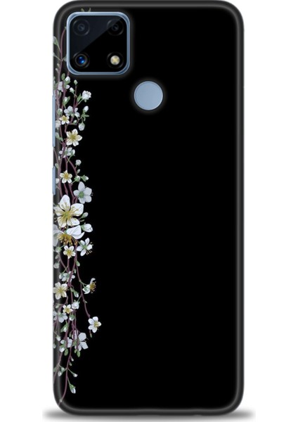 Realme C25S Kılıf Hd Baskılı Kılıf + Seramik Tam Kaplayan Ekran Koruyucu 137