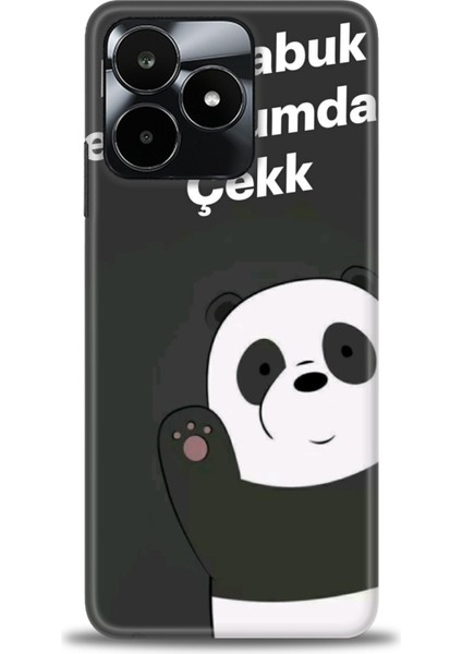 Realme C53 Kılıf Hd Baskılı Kılıf + Seramik Tam Kaplayan Ekran Koruyucu 156