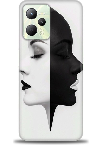 Realme C35 Kılıf Hd Baskılı Kılıf + Seramik Tam Kaplayan Ekran Koruyucu 141