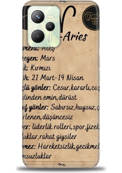 Realme C35 Kılıf Hd Baskılı Kılıf + Seramik Tam Kaplayan Ekran Koruyucu 479