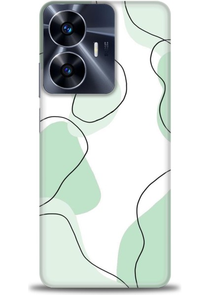 Realme C55 4g Kılıf Hd Baskılı Kılıf + Seramik Tam Kaplayan Ekran Koruyucu 175