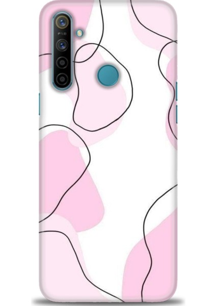 Realme C3 Kılıf Hd Baskılı Kılıf + Seramik Tam Kaplayan Ekran Koruyucu 171